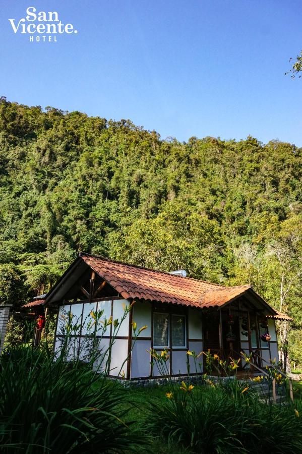 Hotel Termales San Vicente 圣罗莎德卡瓦尔 外观 照片