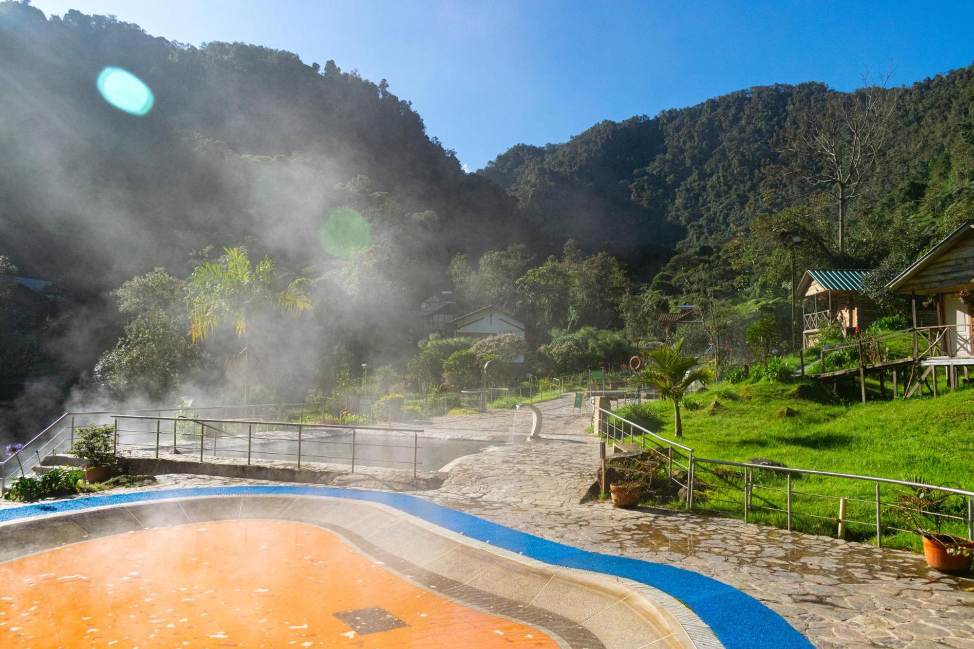 Hotel Termales San Vicente 圣罗莎德卡瓦尔 外观 照片