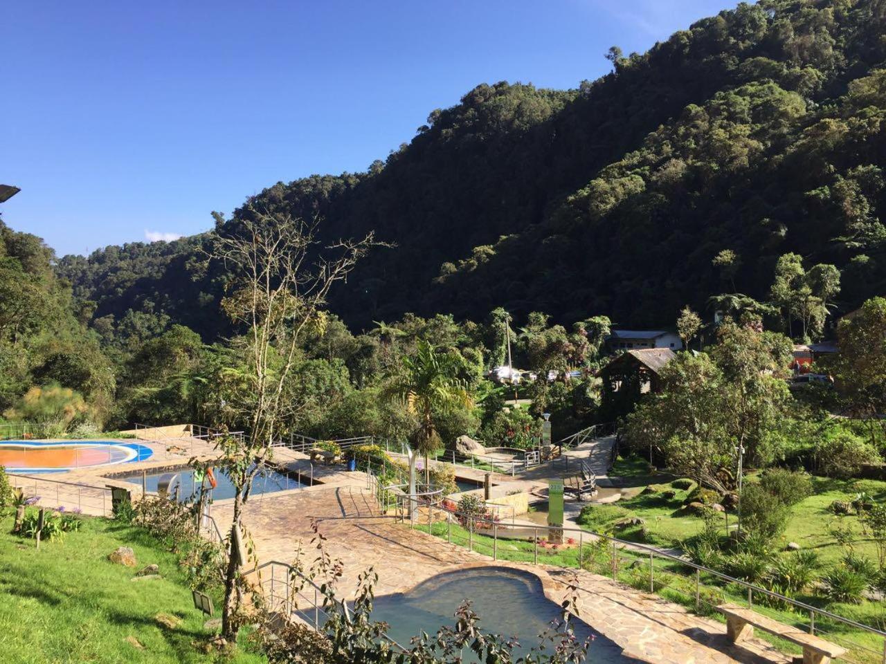 Hotel Termales San Vicente 圣罗莎德卡瓦尔 外观 照片
