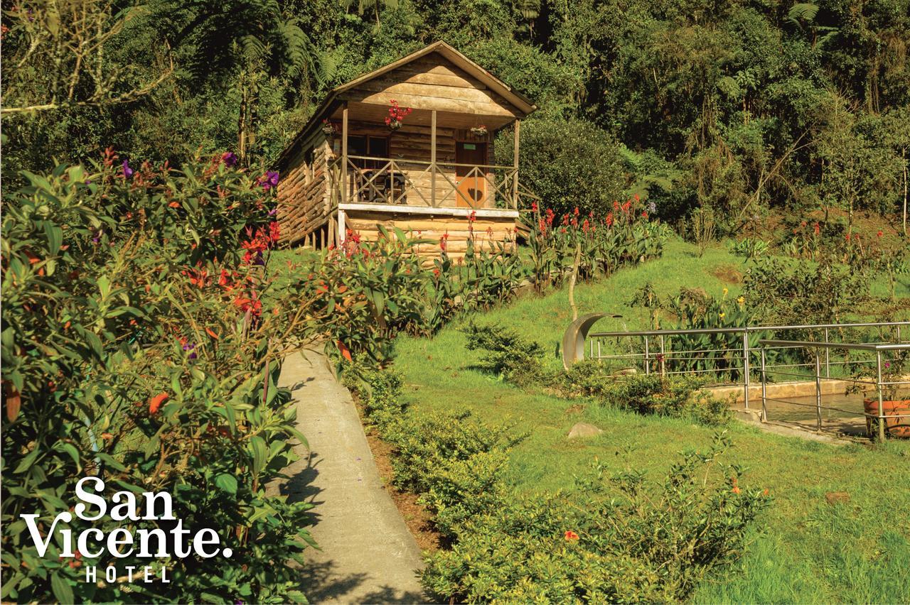 Hotel Termales San Vicente 圣罗莎德卡瓦尔 外观 照片